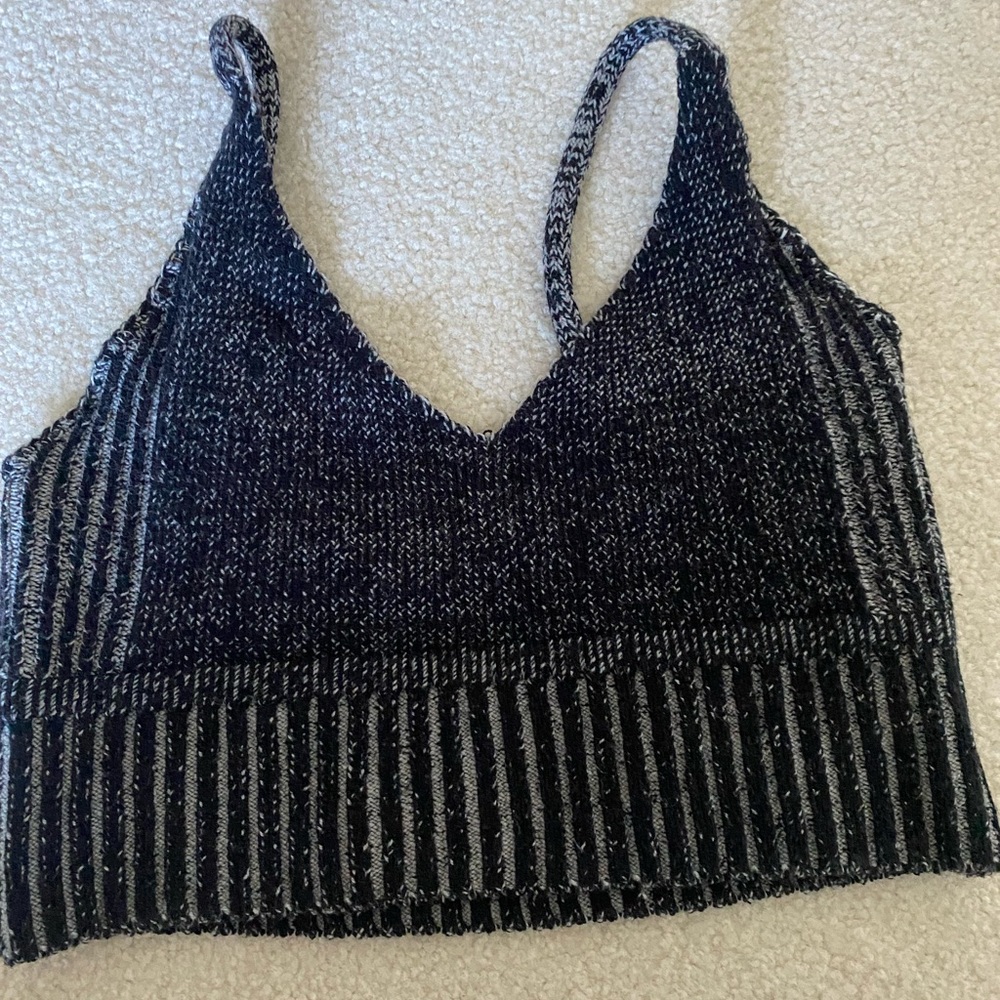 Sweater tank crop top from urban outfitters